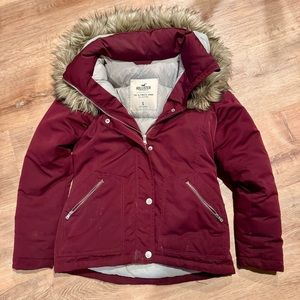 Hollister ultimate down collection puffer women jacket